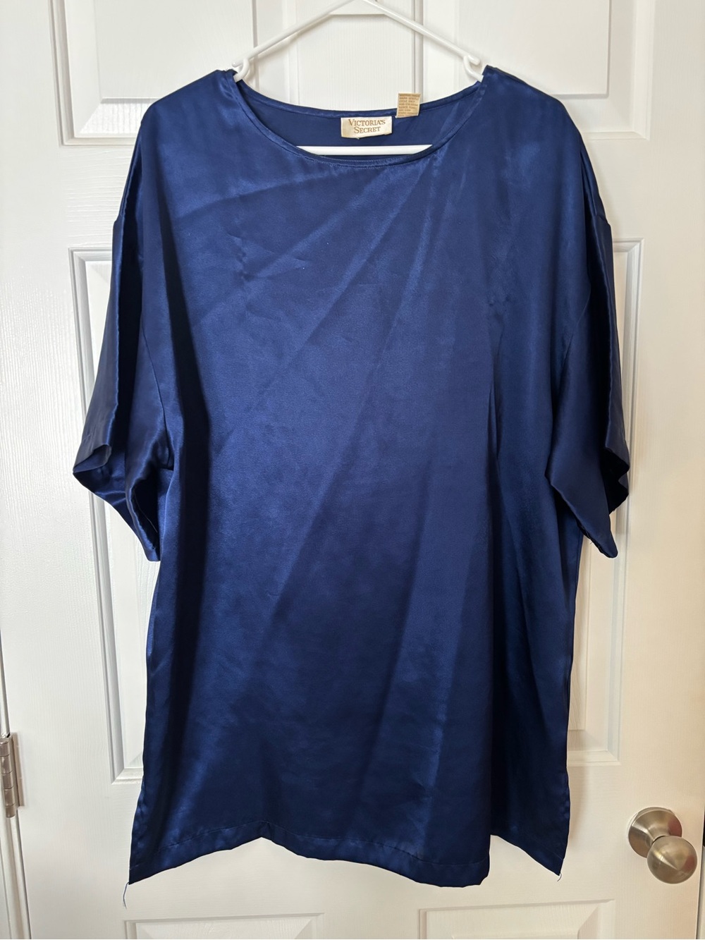 VTG Gold Label Victoria's Secret Satin Nightgown M/L
